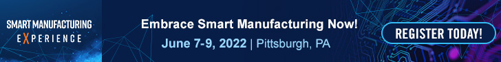 Smart Manufacturing Experience banner 728x90